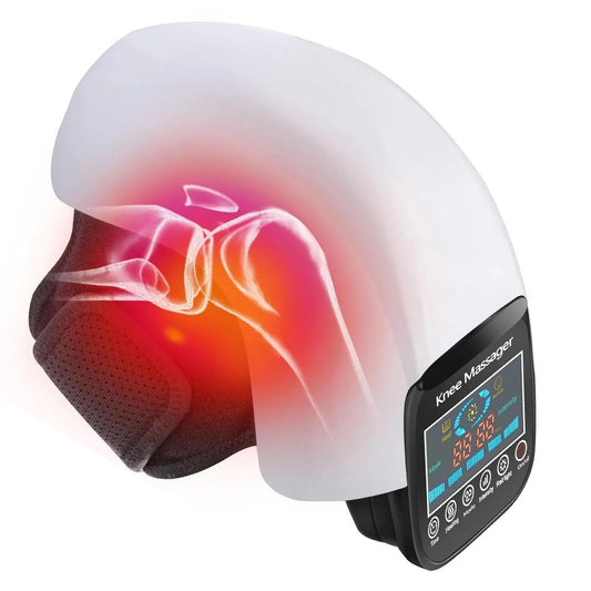 Electric Infrared Heating Knee Massager Air Pressure Vibration Physiotherapy Instrument Knee Massage Rehabilitation Pain Relief