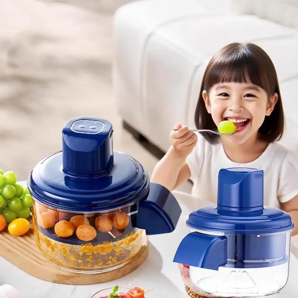 Grape Peeling Machine Electric Garlic Peeler Machine 2025 New Automatic Small Fruit Peeling Tool for Grapes Garlic Tomato Cherry