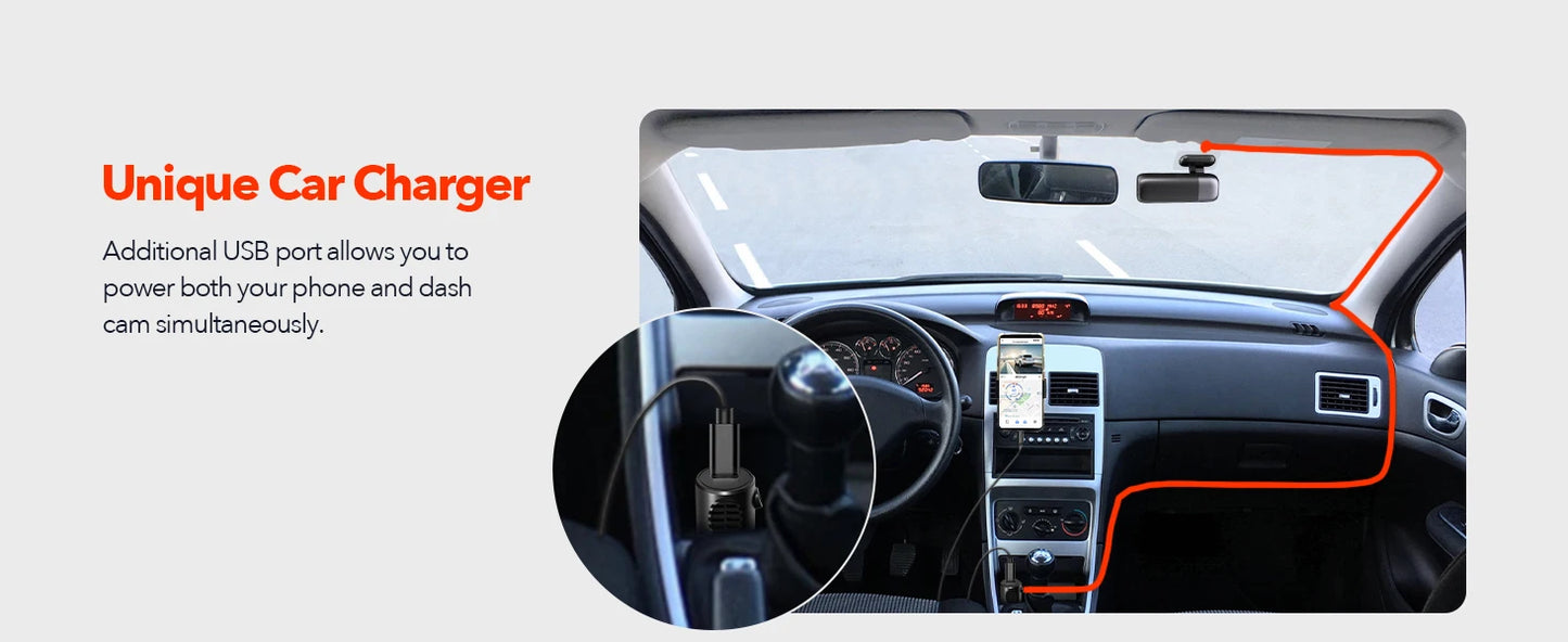 REDTIGER Dash Cam 4K Front and Rear WiFi GPS Car Camera for Parking Mode Car Dvr for Night Vision Car Recorder By App Control